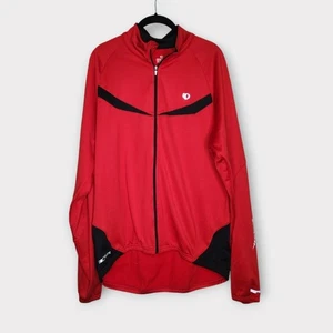 Chaqueta térmica de ciclismo Pearl Izumi Elite Barrier roja negra XL ropa de montar - Imagen 1 de 7
