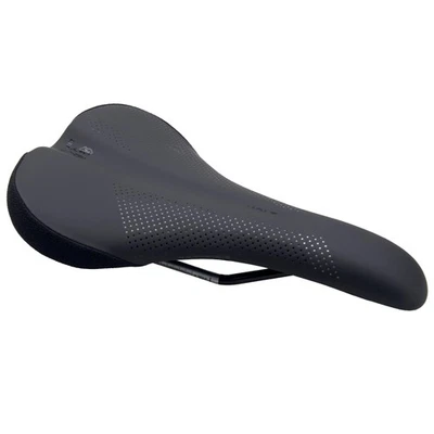 Bicycle Saddle Comfortable Medium Padding Steel Rail Medium for Mountain Gravel - Image 1 of 4