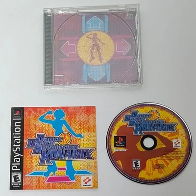 Dance Dance Revolution Konamix (Sony PlayStation 1, 2002) Complete In Box Tested - Image 1 of 4