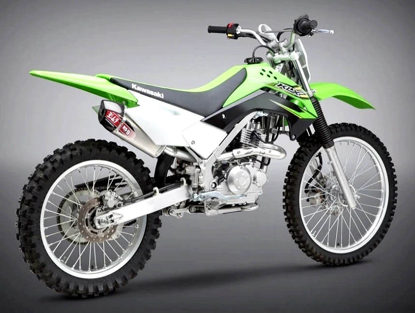 YOSHIMURA KAWASAKI KLX140/L/G/R/RL/RF 2011-24 ACERO INOXIDABLE EXH COMPLETO # 24140AH320 Foto 1 de 1