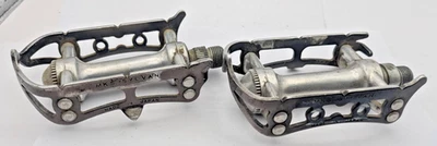 PEDALES DE PLATAFORMA PLANA PARA BICICLETA MKS SYLVAN SY-1 9/16 PULGADAS DE COLECCIÓN JAPÓN Foto 1 de 4