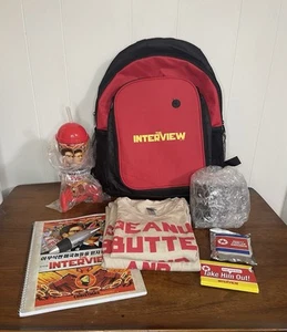 The Interview - Rare Backpack with Extra Items - Movie Memorabilia 2014 - Picture 1 of 13