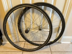 Wheel Set Mavic Open 4 CD France Shimano 10 Speed 650c Clincher Rim Brake - Picture 1 of 14