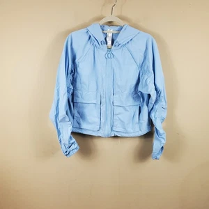 Fabletics Norah Track Jacket in Light Blue Size XS - Picture 1 of 11
