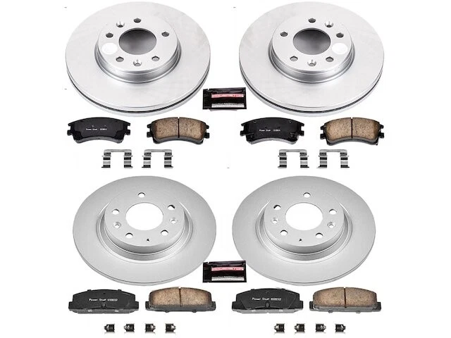 Front and Rear Brake Pad and Rotor Kit For 2003-2005 Mazda 6 2004 PT872JB Foto 1 de 1