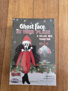 Scream Ghostface At Your Place Elf On The Shelf Officially Licensed Spirit Xmas - Picture 1 of 2