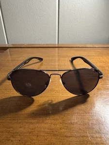 Tommy Hilfiger Benjamin MM OM186 Aviator Sunglasses Gunmetal & Black Frame Gray - Picture 1 of 11