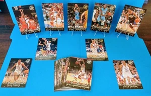 1999 Press Pass Authentics #1-45 Complete Silver And Gold Set NBA Rookies - Picture 1 of 11