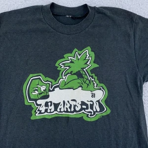 Vintage 1981 4-H Arts-In Shirt Mens XS Art Camp Palm Tree 80s Club - Picture 1 of 7