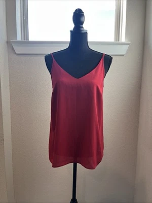 Camiseta sin mangas Papaya para mujer 8 ROJA Cami cuello en V Foto 1 de 4