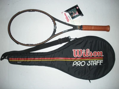 RAQUETA DE TENIS WILSON PRO STAFF 6.0 MEDIANA 85 4 3/8 ST.VINCENT ANQ NUEVA Foto 1 de 4
