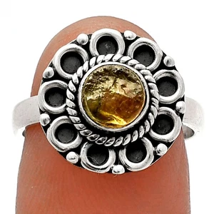 Natürlicher seltener Kornerupine grober 925 Sterling Silber Ring Gr.7 Schmuck R-1256 - Bild 1 von 5