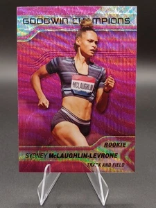 Sydney McLaughlin-Levrone #P35 - Platinum Pink Wave - 2023 UD Goodwin Champions - Picture 1 of 2