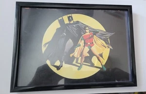 DC Comics Postkarte #104 GERAHMT Batman und Robin Boy Wonder Alex Ross 1999 LN - Bild 1 von 3