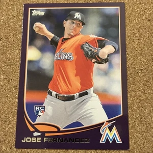 2013 Topps - Jose Fernandez #589 Purple (RC) 🔥 - Picture 1 of 2