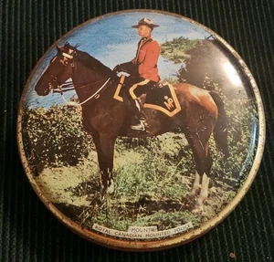 Vintage Bonbondose - ROYAL CANADIAN MOUNTED POLICE - Mountie - Bild 1 von 6