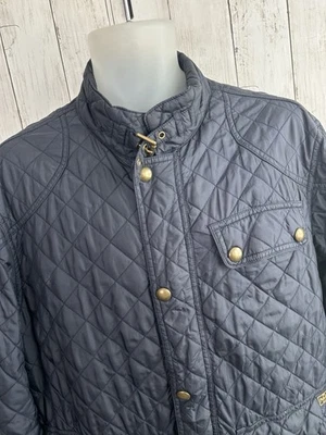 Men’s Polo Ralph Lauren Size L Quilted Jacket RRL Coat Navy Blue Beaton Iconic - Image 1 of 4