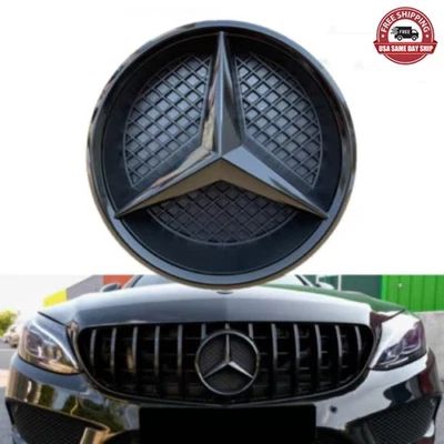 Front Logo Grille Star Emblem Badge  E350 CLS550 W21 For Mercedes-Benz 2015-2018 — 第 1/4 张图片