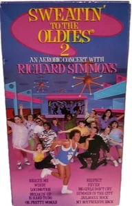 Sweatin to the Oldies 2 - VHS, 1990 Vintage Aerobics - Richard Simmons - Picture 1 of 3