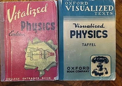 2 Vintage Physics Books-Vitalized Physics & Oxford Visualized Physics - Image 1 of 4