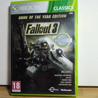 [Xbox 360] Fallout 3 Game of The Year (GOTY) Edition (PAL) ENG Cover Ultra Rare - Bild 1 von 4