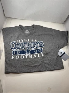 NFL Dallas Cowboys Estimado 1960 Franquicia Auténtica Talla L Unisex Gris Jaspeado Camiseta - Imagen 1 de 3