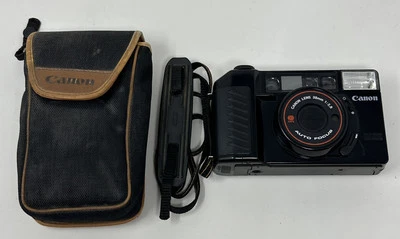 Canon AF35M II Compact Point & Shoot 35mm Film Camera 38mm f/2.8 Lens Case Parts - Image 1 of 4