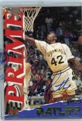 theo ratliff 1995 signature rookies prime authentic signature /3000 - Image 1 of 2