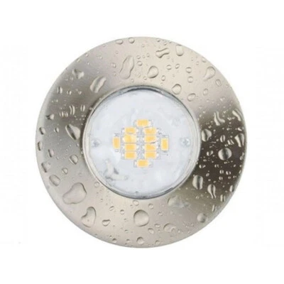 Light Topps LT15417 1er Set LED Einbauleuchte RGB 6,5W Eisen gebürstet IP65  - Bild 1 von 3