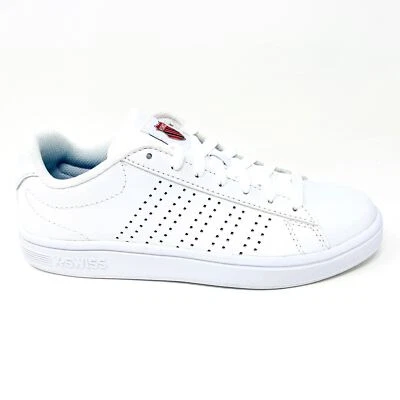 K-Swiss Court Casper White Corporate Womens Sneakers 95586 113 - Image 1 of 4
