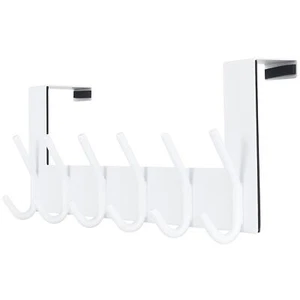 Over The Door Hook Hanger- 6 Hooks Stainless Steel Door Hook Over Door Rack f... - Picture 1 of 7