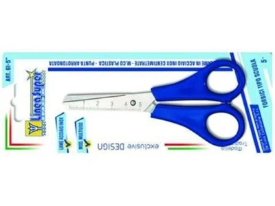 FORBICE SCUOLA LINEA SUPER  - in acciaio -- - cm.13  --  PZ 6 - Immagine 1 di 4
