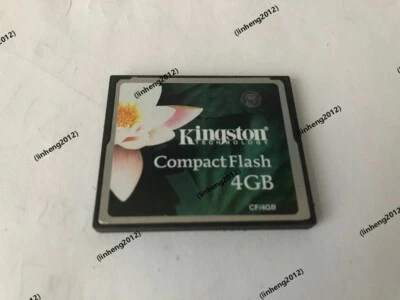 Kingston  CompactFlash  4GB cf card  CF/4G - Image 1 of 2