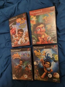 Sony PlayStation 2 PS2 Bundle Of 4 Tak - Picture 1 of 3