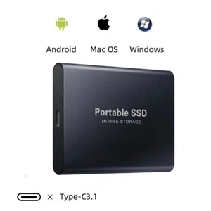 2TB External Hard Drive Disk Memory Storage USB 3.0 HDD for Phone PC Laptop ++ - Picture 1 of 4