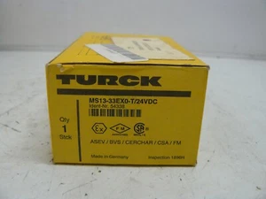 Turck MS13-33EX0-T/24VDC multi safe new - Picture 1 of 4