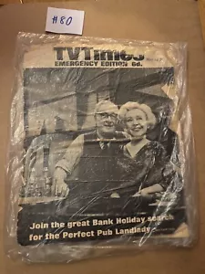 SUPER RARE TV Times Emergency Edition - Picture 1 of 2