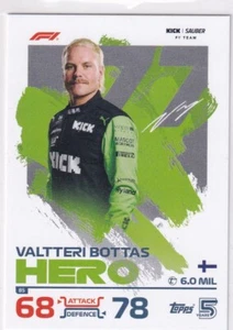 Topps F1 Turbo Attax 2024 Fórmula 1 Nº 85 Valtteri Bottas Hero - Imagen 1 de 1