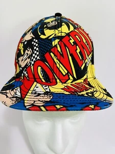 Marvel Comics Hat Cap Medium/Small Multi Colored Vintage~Great Shape!!! LOOK!!! - Picture 1 of 9
