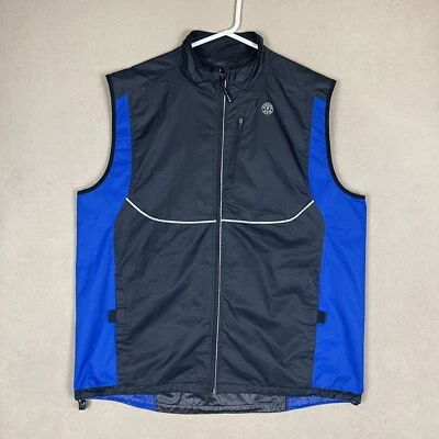 Gold's Gym Vest Adult Large/Extra Large Blue Bodybuilding Arnold Mens - Image 1 of 4