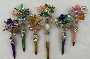 Custom beaded pens. Luxury Starfish! Gifts. Basket filler. Journal. Collect! - Picture 1 of 51