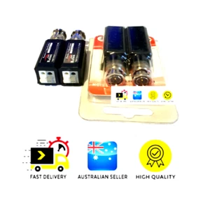 CCTV Coax BNC Video Data Power Balun Transceiver to CAT5e 6 Push Pin Type - Picture 1 of 2