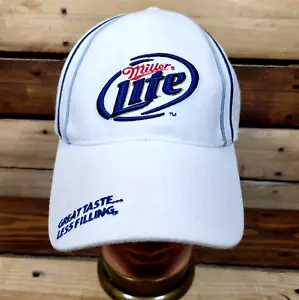 2008 Miller Lite Cap bestickt toller Geschmack weniger Füllung Stretch Passform ungewöhnlich - Bild 1 von 11