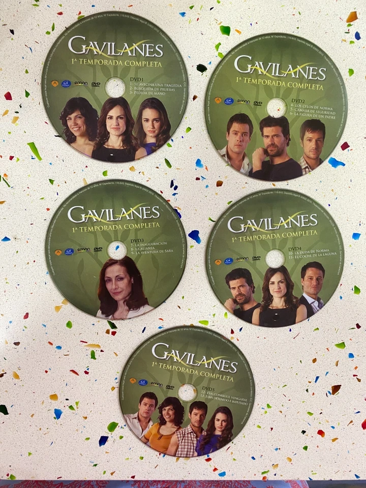 GAVILANES  1ª PRIMERA TEMPORADA - INCLUYE 5 DVD - SIN CAJA - Imagen 1 de 1