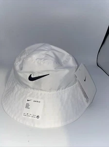 Nike Little Boys Bucket Hat 4-7 White/Black - Picture 1 of 4