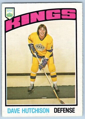 DAVE HUTCHISON 1976-77 O-PEE-CHEE 76-77 NO 346 NRMINT+           53343 - Image 1 of 2
