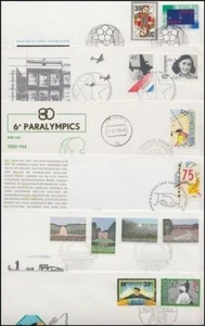 NETHERLANDS FDC’s (x6) 1980’S (ID:383/D34619) - Picture 1 of 1