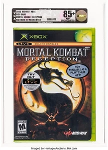 XBOX MORTAL KOMBAT: DECEPTION FACTORY SEALED VGA 85+ NM+ UNCIRCULATED - Picture 1 of 2