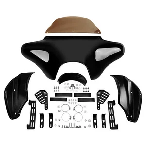 Front Outer Batwing Fairing For Harley Softail Dyna Touring Road King FLHR - Picture 1 of 7