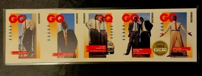 Juego de 5 hojas de cartas Skybox GQ 1991 laminado edición limitada/10000 Magic Wilkins  Foto 1 de 4
